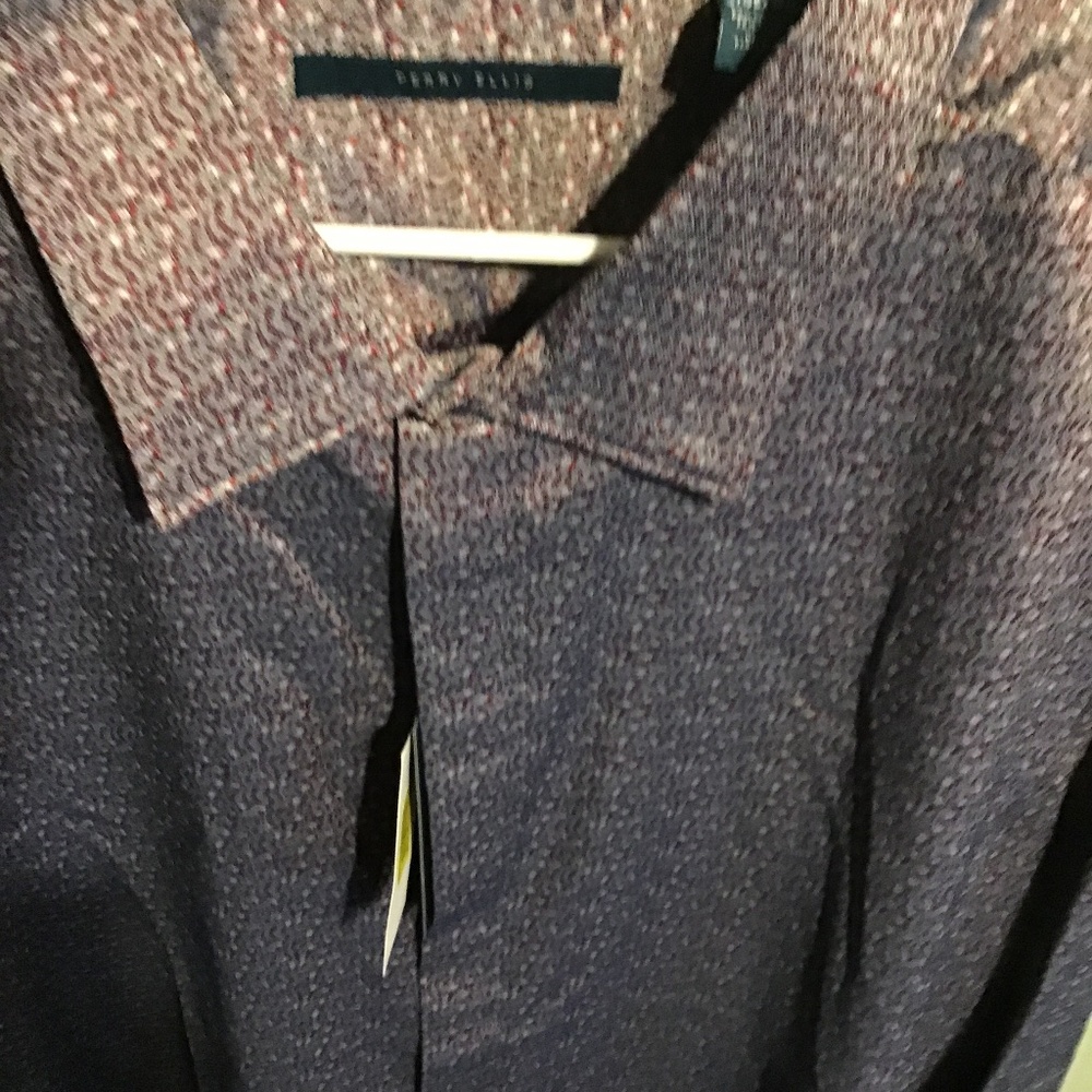 Men’s big and tall long sleeve shirt